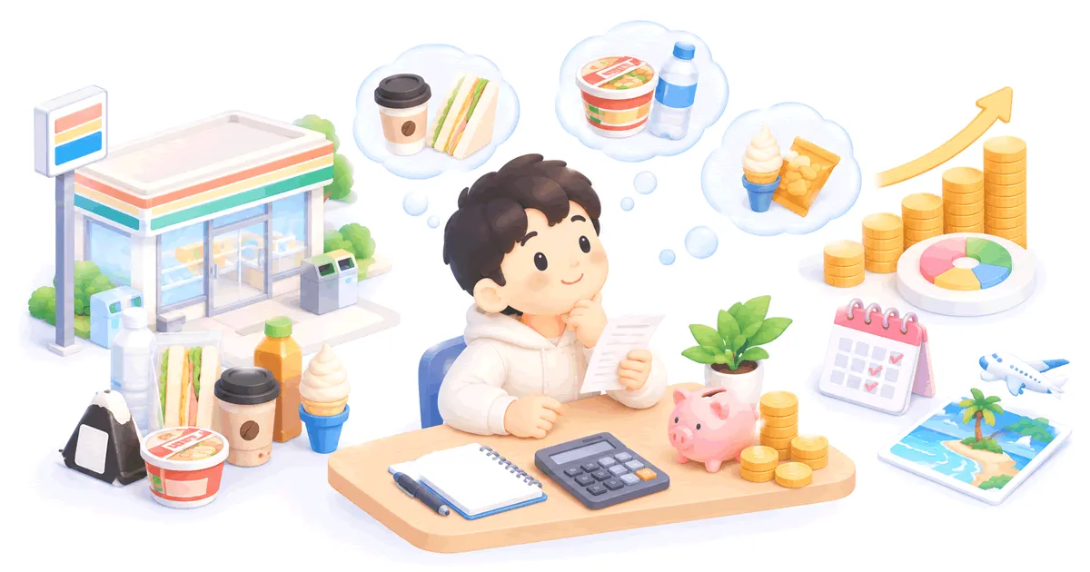 生涯コンビニ代計算