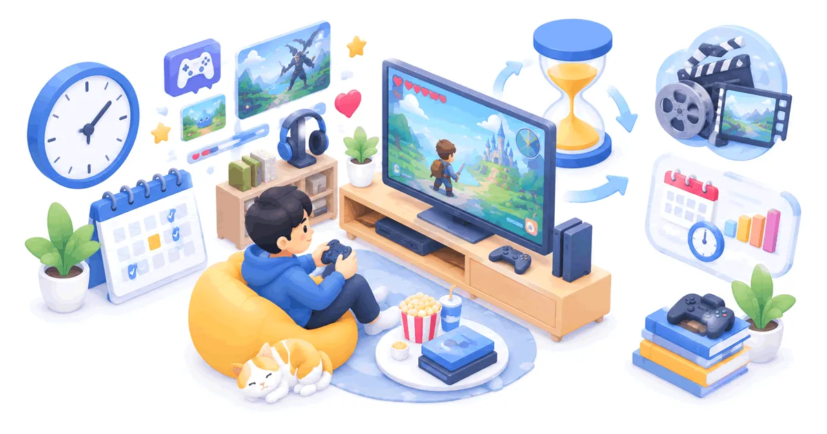 ゲームで失う人生計算