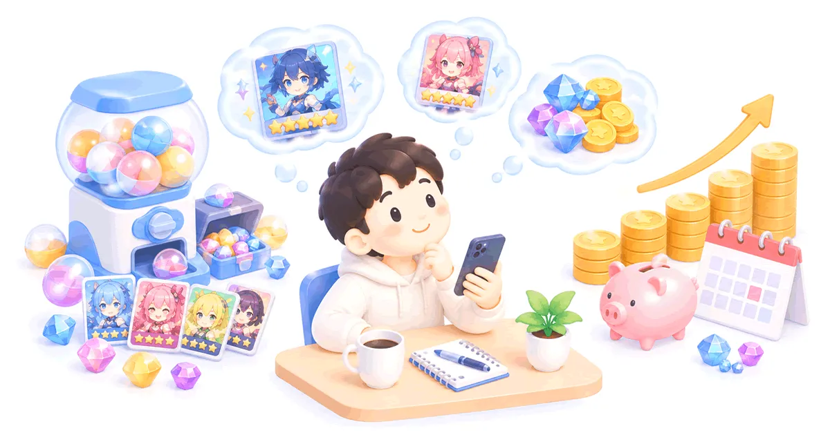 生涯ガチャ課金計算