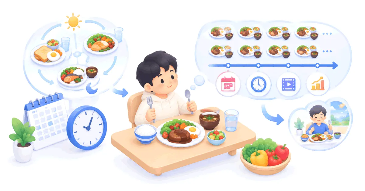 人生で食事する回数計算