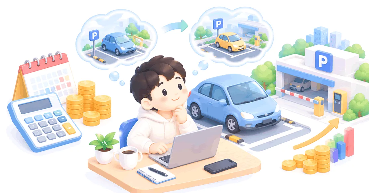 生涯駐車場代計算