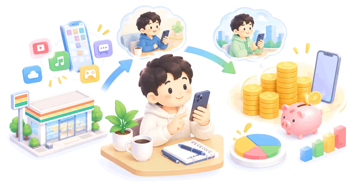 生涯スマホ代計算