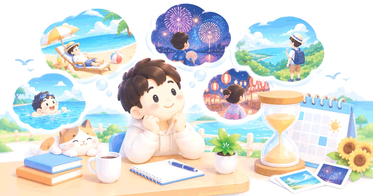 残り夏計算