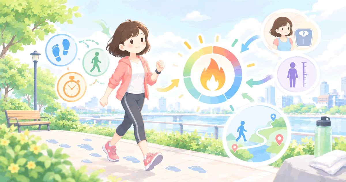 歩数から消費カロリー計算